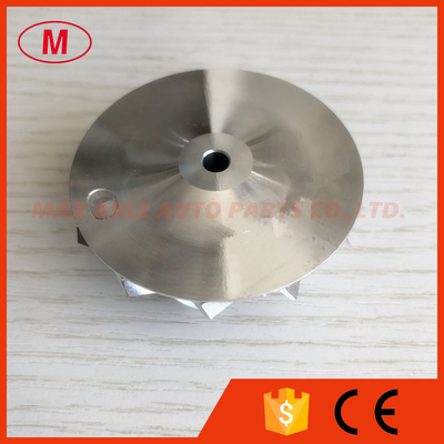 TD04HL 16T 6+6 blades 49189-00016 turbo milling/aluminum 2618/billet compressor wheel for  49189-01330/1350/1450