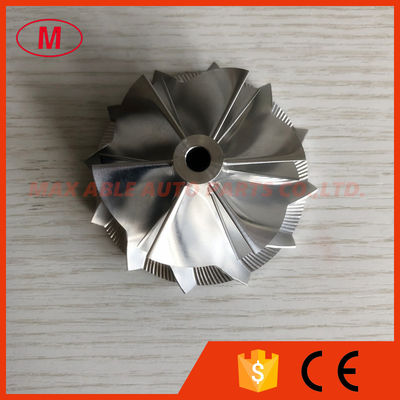 GT3576  57.00/70.98mm 6+6 blades high performance turbo milling/aluminum 2618/billet compressor wheel