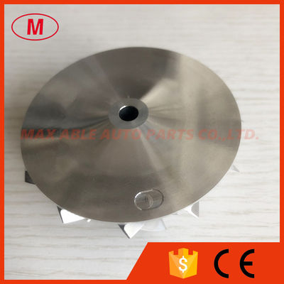 GT3576  57.00/70.98mm 6+6 blades high performance turbo milling/aluminum 2618/billet compressor wheel