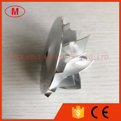 GT3576  57.00/70.98mm 6+6 blades high performance turbo milling/aluminum 2618/billet compressor wheel