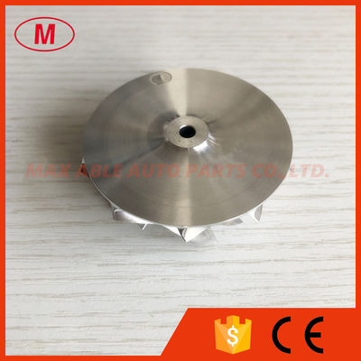 K04  50.39/60.00mm 5+5 blades turbo aluminum 2618/milling/billet compressor wheel