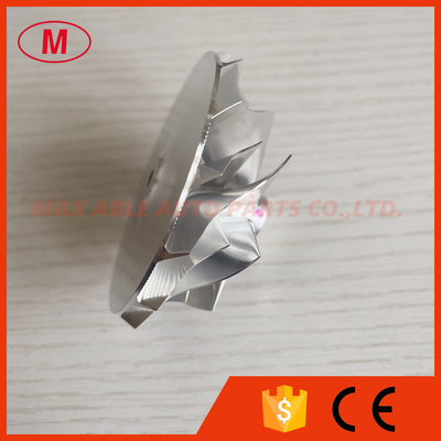 K04 50.07/62.43mm 7+7 blades high performance aluminum 2618/milling/billet compressor wheel