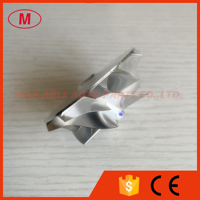 K04 49.50/63.00mm 6+6 blades high performance turbocharger milling/aluminum 2618/billet compressor wheel