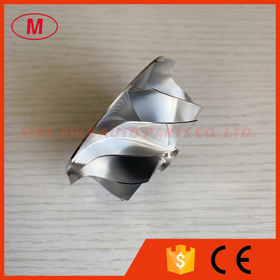 GT15-25 49.50/59.48mm 11+0 blades high performance turbocharger milling/aluminum 2618/billet compressor wheel