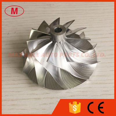 CT26 48.30/64.89mm 11+0 blades Turbo aluminum 2618/milling/billet compressor wheel for TOYOTA