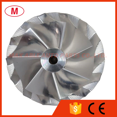HE400VG 7+7 blades 67.30/93.00mm turbo billet/milling/aluminum 2618 compressor wheelfor 3775687, 3775690, 3775692, 3792914, 3792916, 3795154, 5350609, 5350636, 5350637, 2882083, 4105460 ISL engine ​