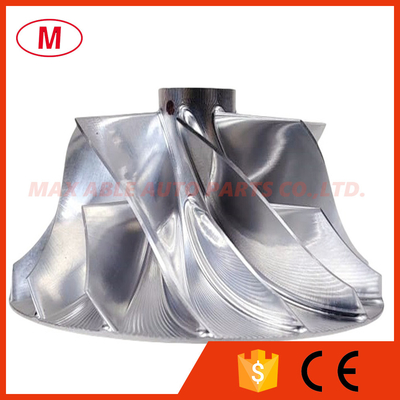 HE400VG 7+7 blades 67.30/93.00mm turbo billet/milling/aluminum 2618 compressor wheelfor 3775687, 3775690, 3775692, 3792914, 3792916, 3795154, 5350609, 5350636, 5350637, 2882083, 4105460 ISL engine ​