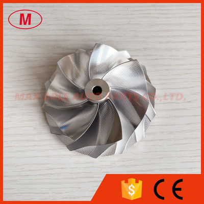 B58 Reverse 66.00/82.00mm 7+7 Blades Point Milling Turbo Milling/Aluminum 2618/billet Compressor Wheel