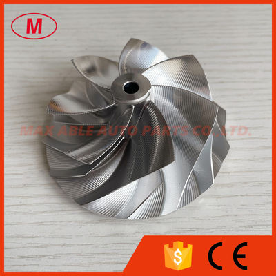 B58 Reverse 66.00/82.00mm 7+7 Blades Point Milling Turbo Milling/Aluminum 2618/billet Compressor Wheel