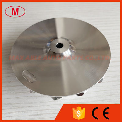B58 Reverse 66.00/82.00mm 7+7 Blades Point Milling Turbo Milling/Aluminum 2618/billet Compressor Wheel