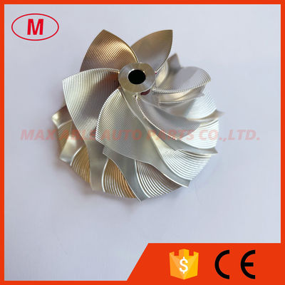 GT15-25 720915-0004 44.50/60.01mm 6+6 Blades Point Milling Air Curve High Performance Turbocharger Billet Compressor Wheel