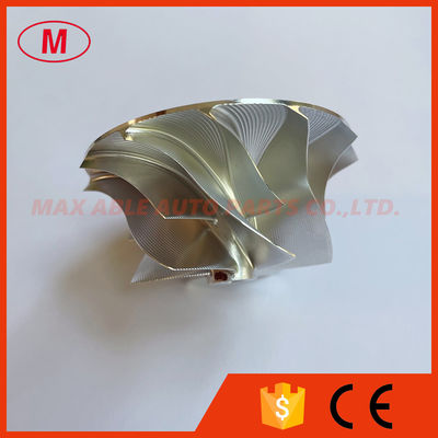 GT15-25 720915-0004 44.50/60.01mm 6+6 Blades Point Milling Air Curve High Performance Turbocharger Billet Compressor Wheel