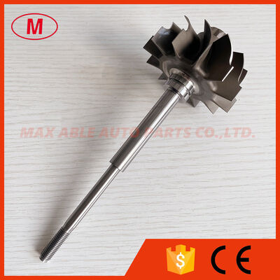 HX35 HX35W H1C Ind 70mm Exd 60mm 12 blades Turbocharger Turbine Wheel /turbine Shaft&wheel