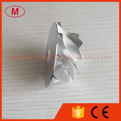 TD04H reverse 44.47/56.00mm 11+0 blades high Performance turbo milling/aluminum 2618/billet compressor wheel