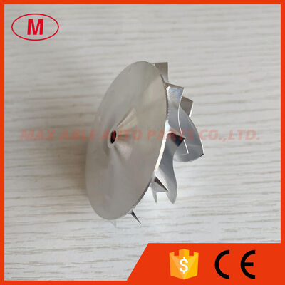 TD03 reverse 39.55/51.00mm 6+6 blades LEP style ,high performance Turbo milling/aluminum 2618/billet compressor wheel