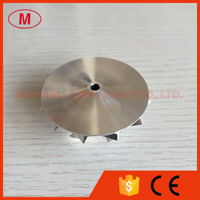 TD03 reverse 36.50/48.00mm 6+6 blades Turbo milling/aluminum 2618/billet compressor wheel