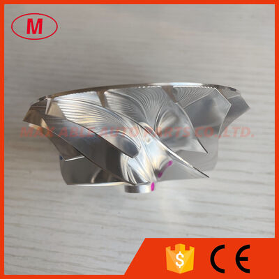 GT35 58.00/76.13mm 7+7 blades LEP style turbo Milling/aluminum 2618/billet compressor wheel 