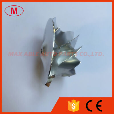 TB25 44.00/60.00mm 10+0 Blades High Performance Turbocharger Milling/aluminum 2618/billet Compressor Wheel