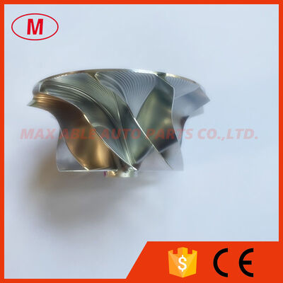 TB25 44.00/60.00mm 10+0 Blades High Performance Turbocharger Milling/aluminum 2618/billet Compressor Wheel
