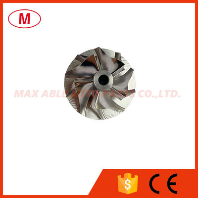 RHB3 NB135102 24.69/35.50mm 5+5 Blades CY62 Turbocharger Milling/aluminum 2618/billet Compressor Wheel for CY26 Yanmar