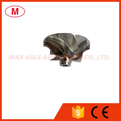 RHB3 NB135102 24.69/35.50mm 5+5 Blades CY62 Turbocharger Milling/aluminum 2618/billet Compressor Wheel for CY26 Yanmar