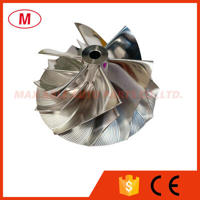 B03G reverse 6+6 blades 57.00/71.00mm high performance turbo milling/aluminum 2618/billet compressor wheel