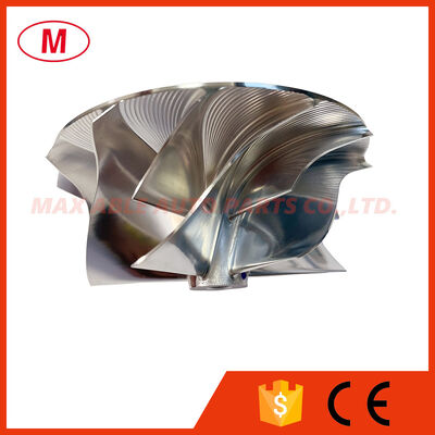 B03G reverse 6+6 blades 57.00/71.00mm high performance turbo milling/aluminum 2618/billet compressor wheel