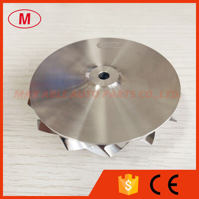 K04 51.58/61.98mm 7+7blades High Performance Milling/aluminum 2618/billet Compressor Wheel