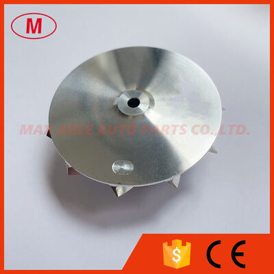 K04 50.00/66.00mm 11+0 blades high performance Turbocharger milling/aluminum 2618/billet compressor wheel