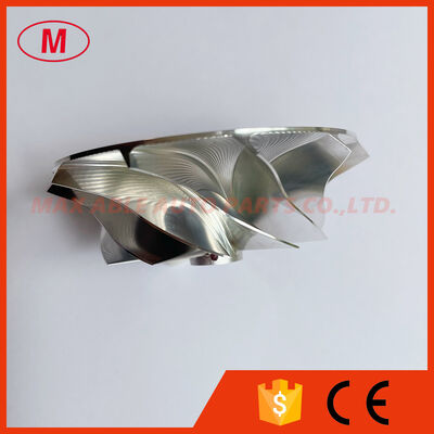 K04 50.00/66.00mm 11+0 blades high performance Turbocharger milling/aluminum 2618/billet compressor wheel