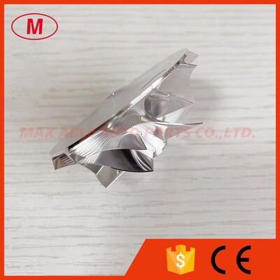 GTA15-25 43.41/56.02mm 6+6 blades high performance turbo milling/aluminum 2618/billet compressor wheel