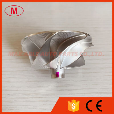 GTX2860R reverse GEN II 45.66/60.00mm 8+0blades Point milling turbo milling/aluminum 2618/billet compressor wheel