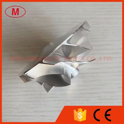 GT35 Forward 56.66/73.00mm 6+6 Blades Turbocharger Milling/aluminum 2618/billet Compressor Wheel