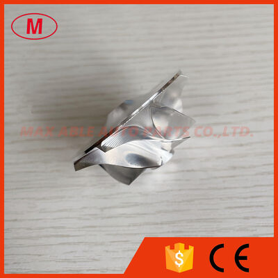 KP39 forward 38.00/52.00mm 8+0 blades turbocharger milling/aluminum 2618/billet compressor wheel