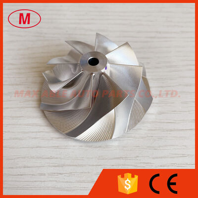 TD04 Reverse 45.66/60.00mm 8+0blades Point Milling Turbo Milling/aluminum 2618/billet Compressor Wheel