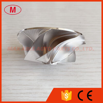 TD04 Reverse 45.66/60.00mm 8+0blades Point Milling Turbo Milling/aluminum 2618/billet Compressor Wheel