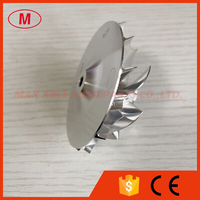 K16 50.00/65.00mm 7+7 blades high performance turbo milling/aluminum 2618/billet compressor wheel