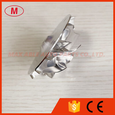 K16 50.00/65.00mm 7+7 blades high performance turbo milling/aluminum 2618/billet compressor wheel