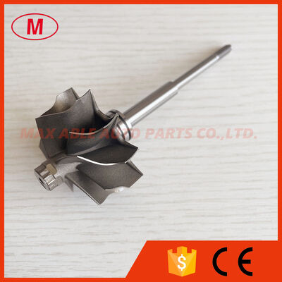 TD04LR reverse  41.2X47.2mm 5+5 blades turbo wheel/ turbine shaft&wheel