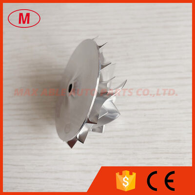 TD04HL 15T 1401-404-426 49189-43500 42.00/56.02mm 7+7blades Turbocharger milling/aluminum 2618 /Billet compressor wheel for 49189-00560, 49189-00570, 49189-00580, 49189-00590, 49189-01700,49189-01800,