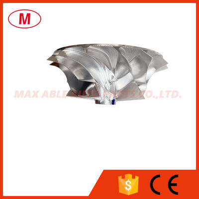 TD04HL 15T 1401-404-426 49189-43500 42.00/56.02mm 7+7blades Turbocharger milling/aluminum 2618 /Billet compressor wheel for 49189-00560, 49189-00570, 49189-00580, 49189-00590, 49189-01700,49189-01800,