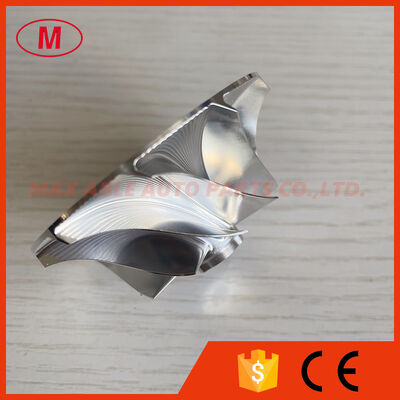 CT26 17291-17010 42.12/64.89mm 10+0 blades Small Nose ,High Blade ,Durability version Turbocharger aluminum 2618/milling/billet compressor wheel for 17201-17010
