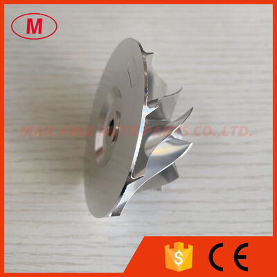 CT26 17291-17010 42.12/64.89mm 10+0 blades Small Nose ,High Blade ,Durability version Turbocharger aluminum 2618/milling/billet compressor wheel for 17201-17010