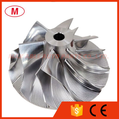 GT28 6+6 Blades 44.60/60.07mm Turbocharger Milling/aluminum 2618/Billet Compressor Wheel for 409096-0020