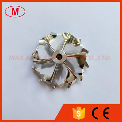 KP39 reverse 6+6 blades 38.50/46.00mm high performance turbo milling/aluminum 2618/billet compressor wheel