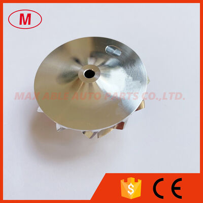 KP39 reverse 6+6 blades 38.50/46.00mm high performance turbo milling/aluminum 2618/billet compressor wheel