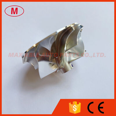 KP39 reverse 6+6 blades 38.50/46.00mm high performance turbo milling/aluminum 2618/billet compressor wheel