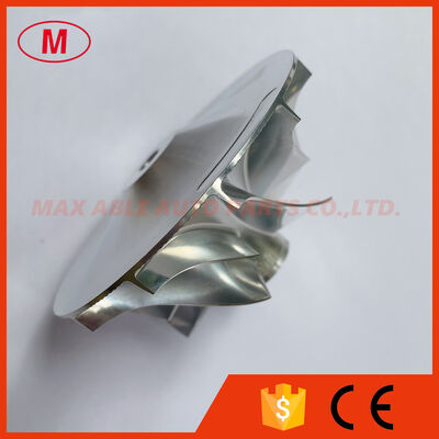 TD45 447439-0015 60.96/90.02mm 6+6 Blades Turbo Milling/aluminum 2618/billet Compressor Wheel for 466559-0006/ 479002-0001/2 CHRA:441398-0112/0117