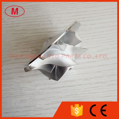 GT15-25 47.00/61.98mm 7+7 blades Point milling Turbo milling/aluminum 2618/billet compressor wheel