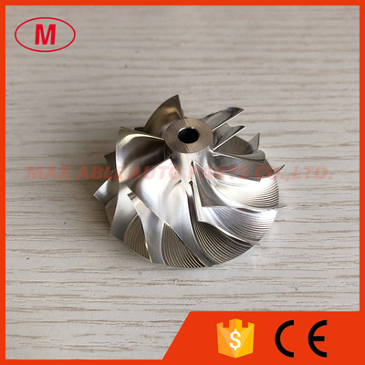 GT15-25 433256-0003 37.91/49.00mm 6+6 blades high performance turbo billet/milling/aluminum 2618 compressor wheel